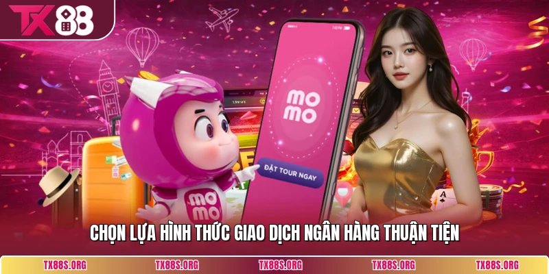 Chọn lựa hình thức giao dịch ngân hàng thuận tiện