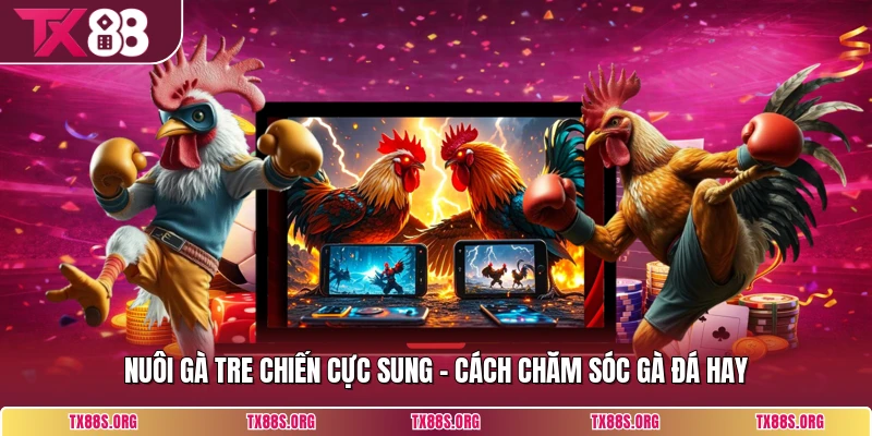 Nuôi Gà Tre Chiến Cực Sung