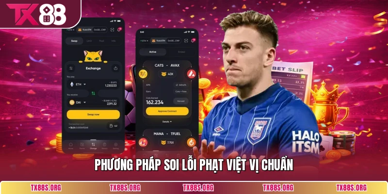 Phương pháp soi lỗi phạt việt vị chuẩn