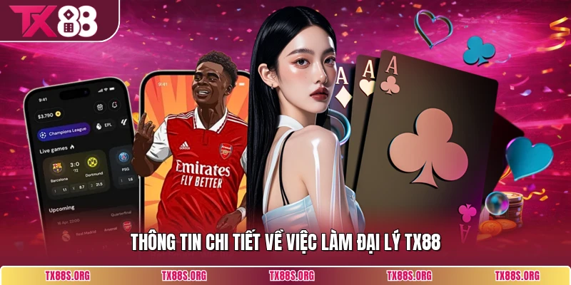 Thông tin chi tiết về việc làm đại lý TX88